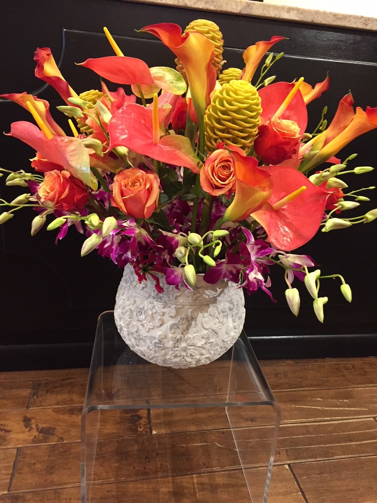 A Very Special Tropical Birthday Bouquet