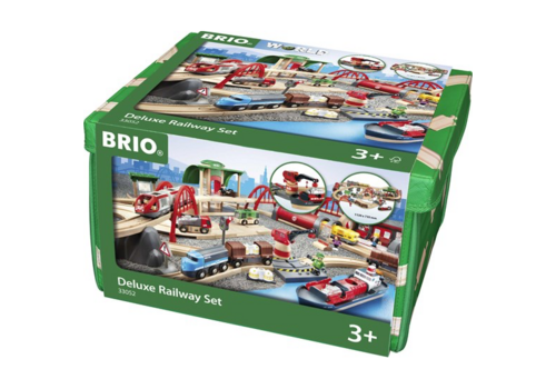 Brio Deluxe Train Railway Set - 87 pcs