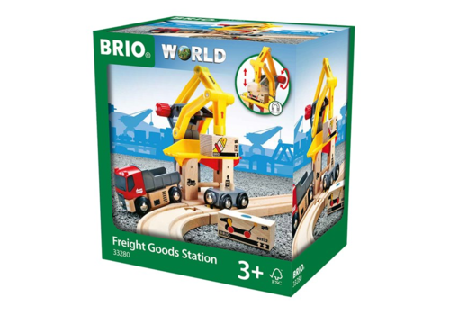 Brio Freight Goods Train Set