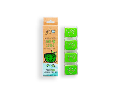 Light Up Cube: Green Pippa
