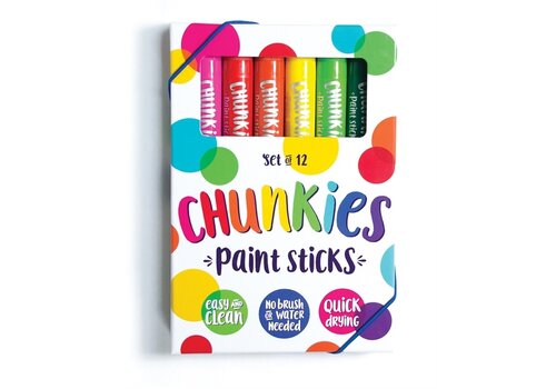 Ooly Chunkies Paint Sticks - 12pc