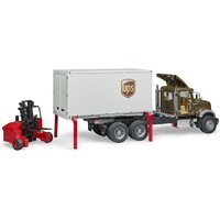 MACK Granite UPS logistcs truck w forklift
