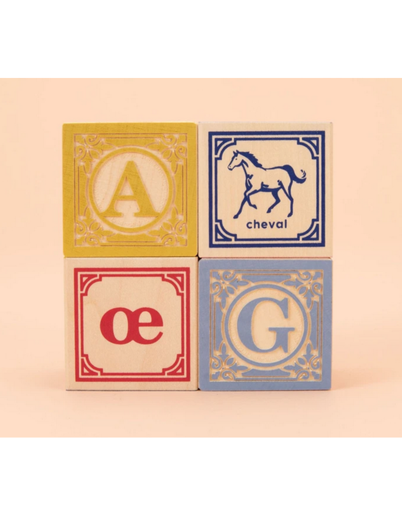 Uncle Goose French ABC Blocks