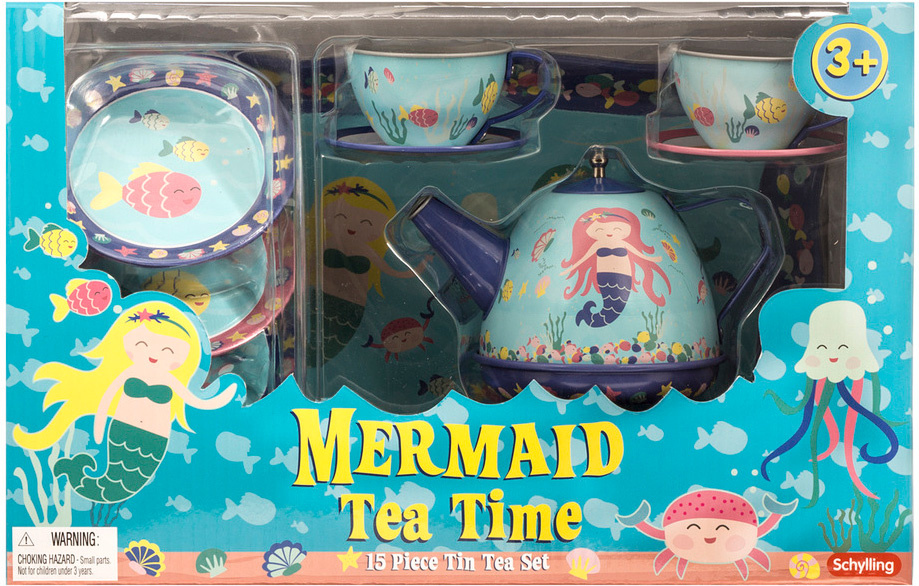 mermaid tea set