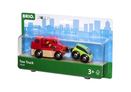 Brio Tow Truck w/Vehicle