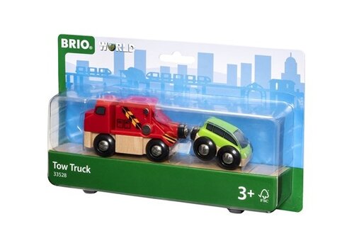 Brio Tow Truck w/Vehicle