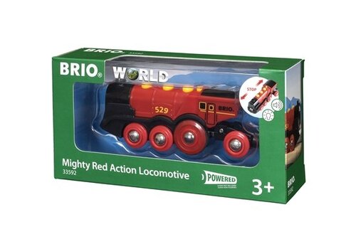Brio Mighty Red Train Locomotive
