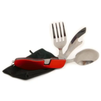 Pocket Knife, Fork and Spoon Set