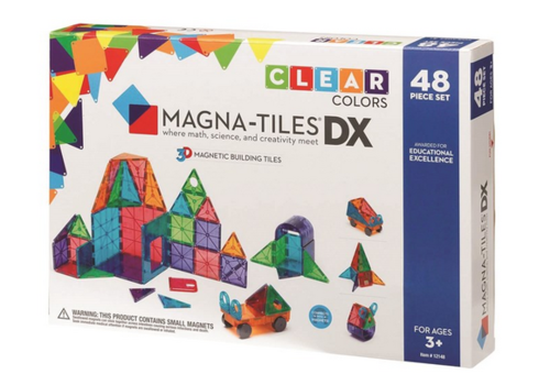 Magnatiles Magnatiles: Clear Colors - 48 pcs