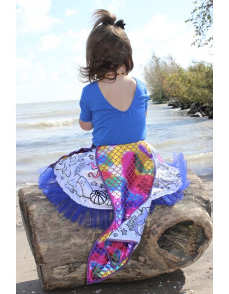 Great Pretenders Color-a-Skirt Mermaid