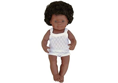 Miniland Baby Doll: African American Girl