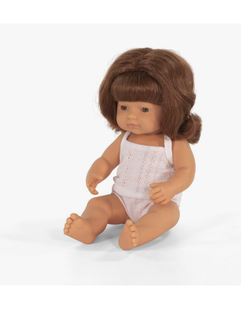 Miniland Baby Doll: RedHead Girl