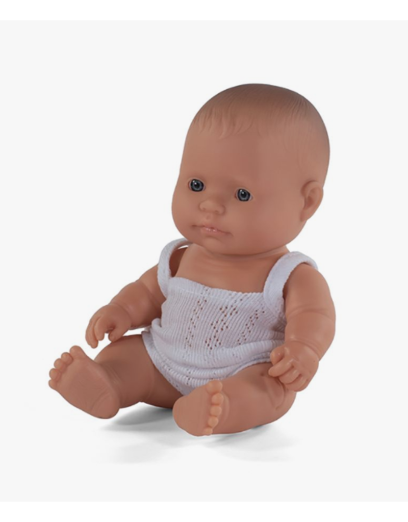 Miniland Newborn Doll: Caucasian Girl