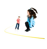 Just Jump It 16' Jumprope Rainbow - Red