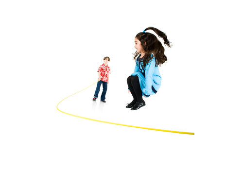 16' Jumprope Rainbow - Turq