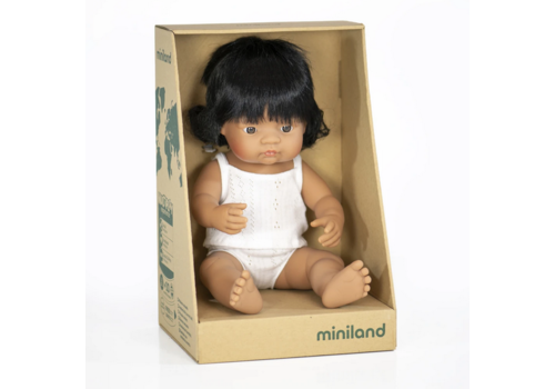 Miniland Baby Doll: Hispanic Girl