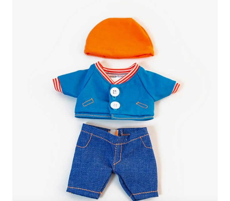 Baby Doll Clothes: Mild Weather Jean Set