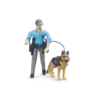 Bruder Policeman with Dog