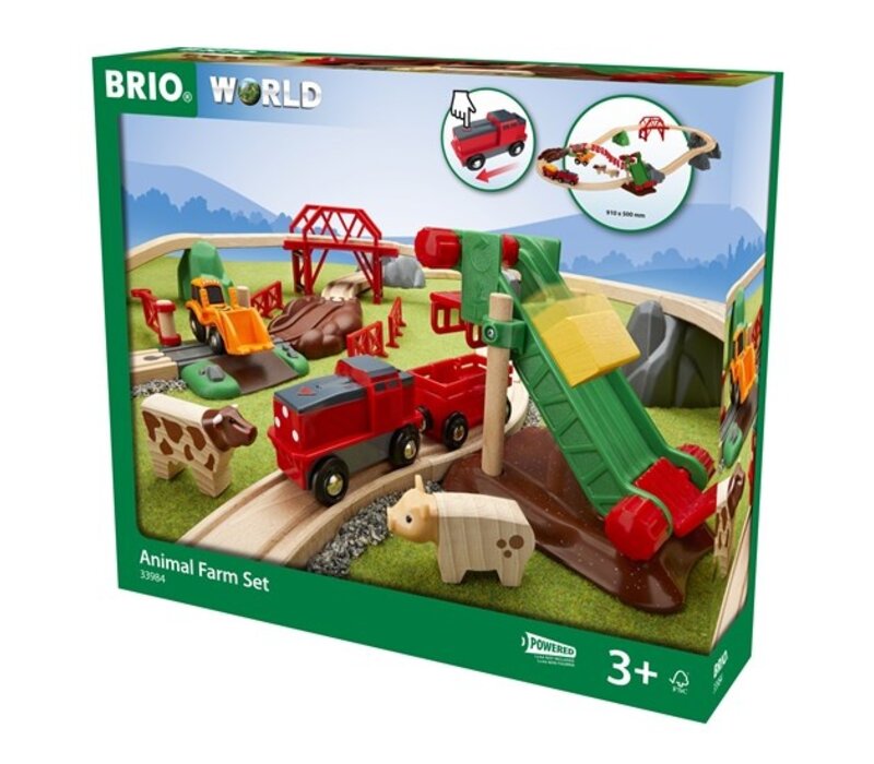 Animal Farm Train Set