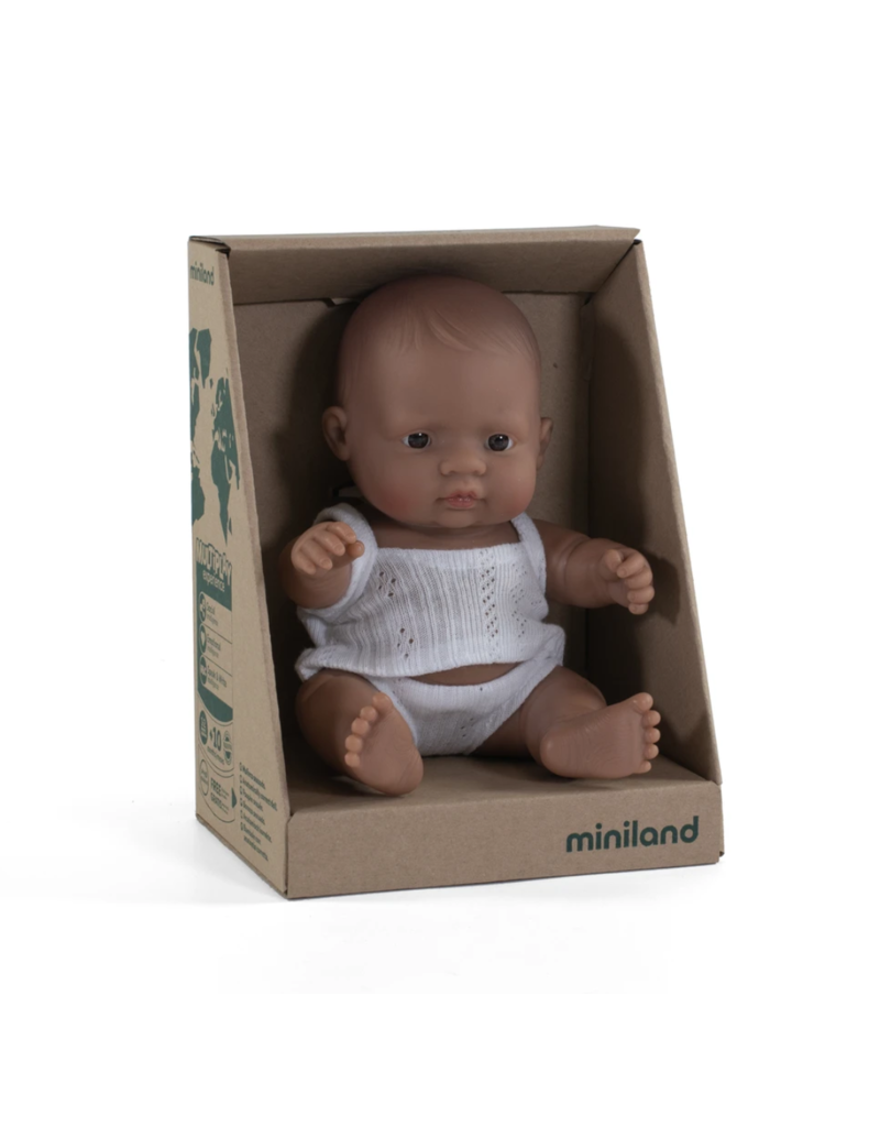 Miniland Newborn Doll: Hispanic Boy