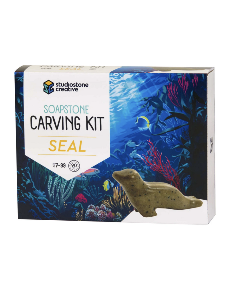 Studio Stone Carving Kit: Seal