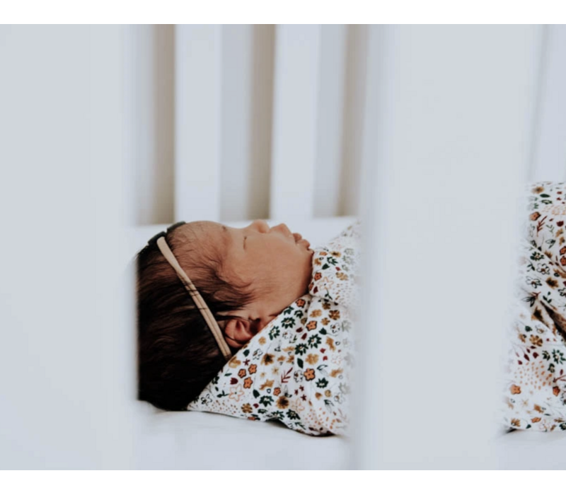 Cotton Swaddle: Petals