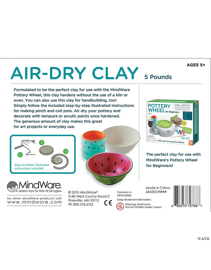 Mindware Pottery Wheel: Clay Refill