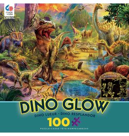 Ceaco 100 pc: Glow Puzzle - Dino