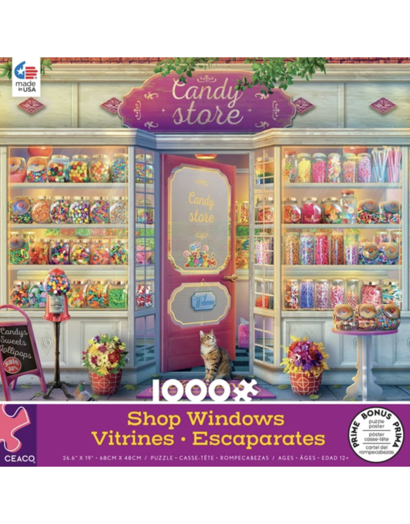 Ceaco 1000 pc Puzzle: Shop Windows