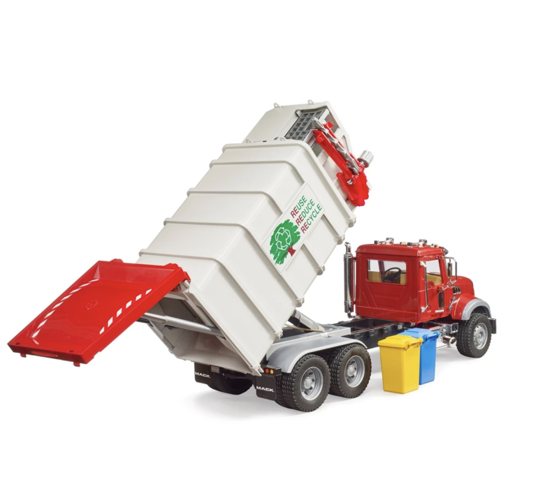 Mack Grainte Side Loader Garbage Truck