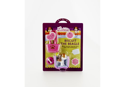 Schylling Lottie Doll: Biscuit The Beagle
