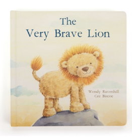Jellycat Very Brave Lion Book, The
