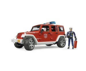 Jeep Rubicon Fire Vehicle w Fireman - Tiddlywinks Toys And Games