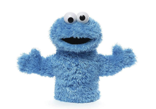 Gund Hand Puppet: Sesame Cookie Monster