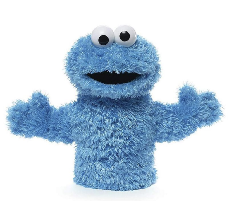 Hand Puppet: Sesame Cookie Monster