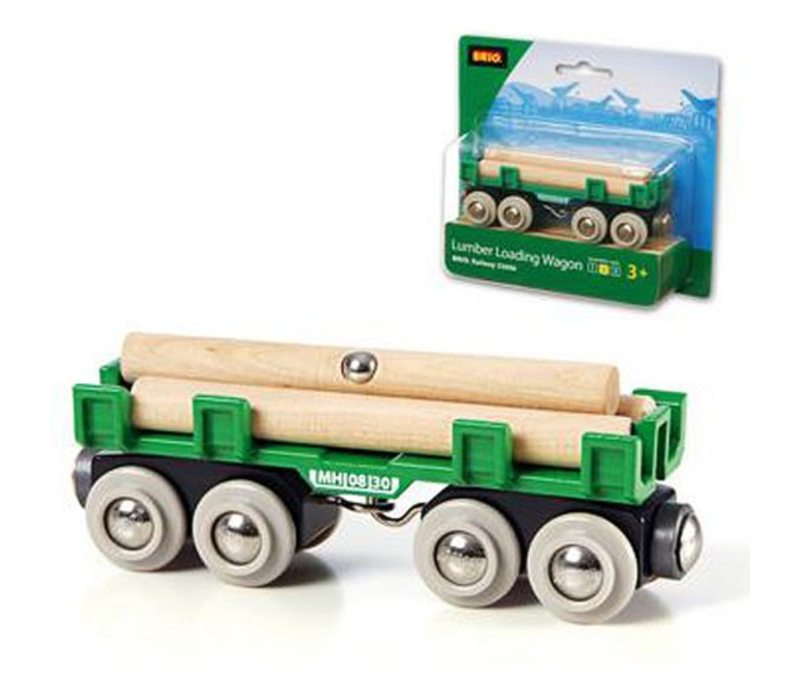 Train Lumber Wagon