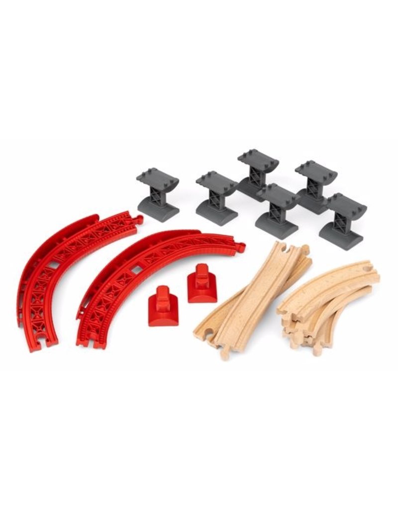 Brio Ascending Curved Track Pack