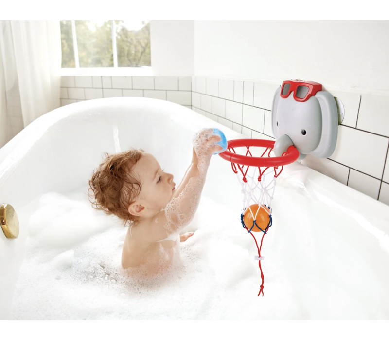 Bath Time Basketball Elephant Pal