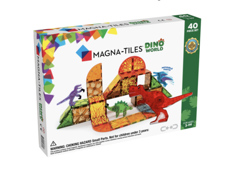 Magnatiles Magnatiles: Dino - 40pc Set