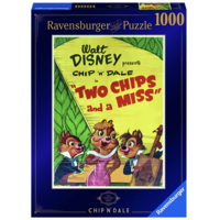 1000 pcs: Disney Vault Chip & Dale