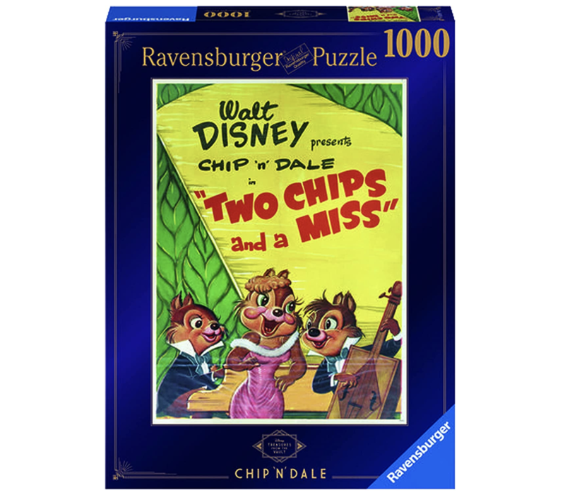 1000 pcs: Disney Vault Chip & Dale