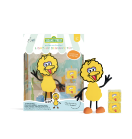 GloPals Light Up Cube & Toy: Sesame Big Bird