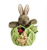 The Puppet Co Hide Away Puppet: Rabbit in a Lettuce