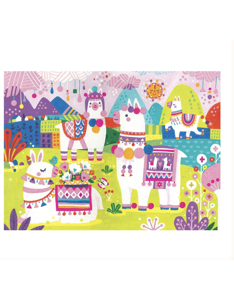 Fuzzy Llama Land Puzzle Tiddlywinks Toys And Games