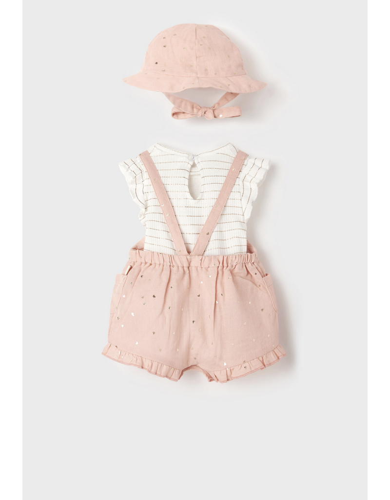 Mayoral S22 Short Overall w/Hat