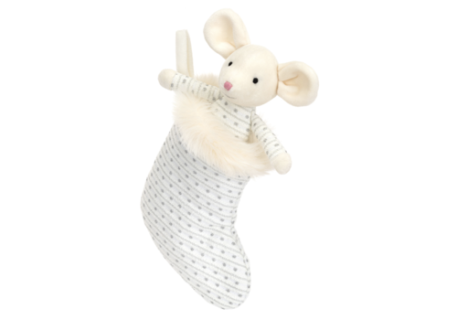 Jellycat Shimmer Stocking Mouse*