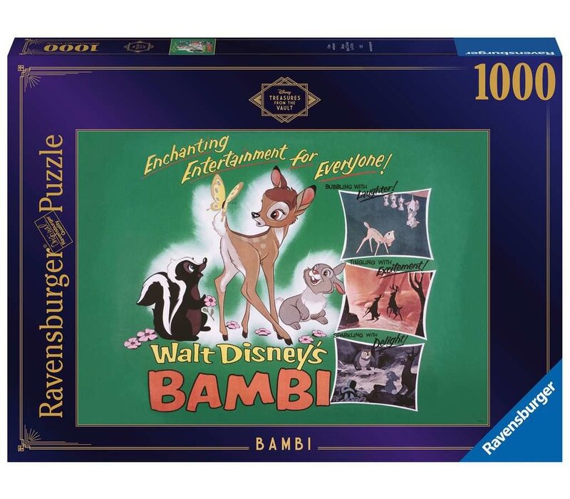 1000 pcs: Disney Vault Bambi