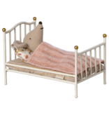 Maileg Mouse Metal Bed, Off White