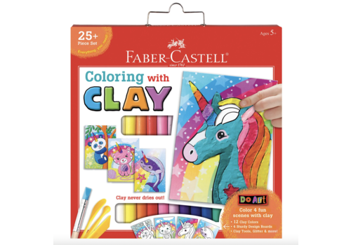 Faber Castel Do Art Coloring with Clay Unicorn & Friends