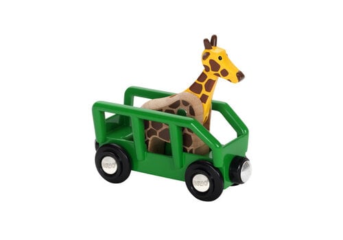 Brio Giraffe and Wagon